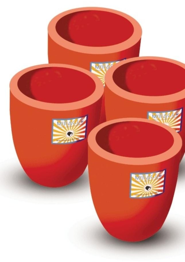 Miracle carbon-bonded silicon carbide crucibles